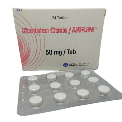 Clomiphen Cytrate 24 Tabletki (50mg/1szt) [ANFARM]